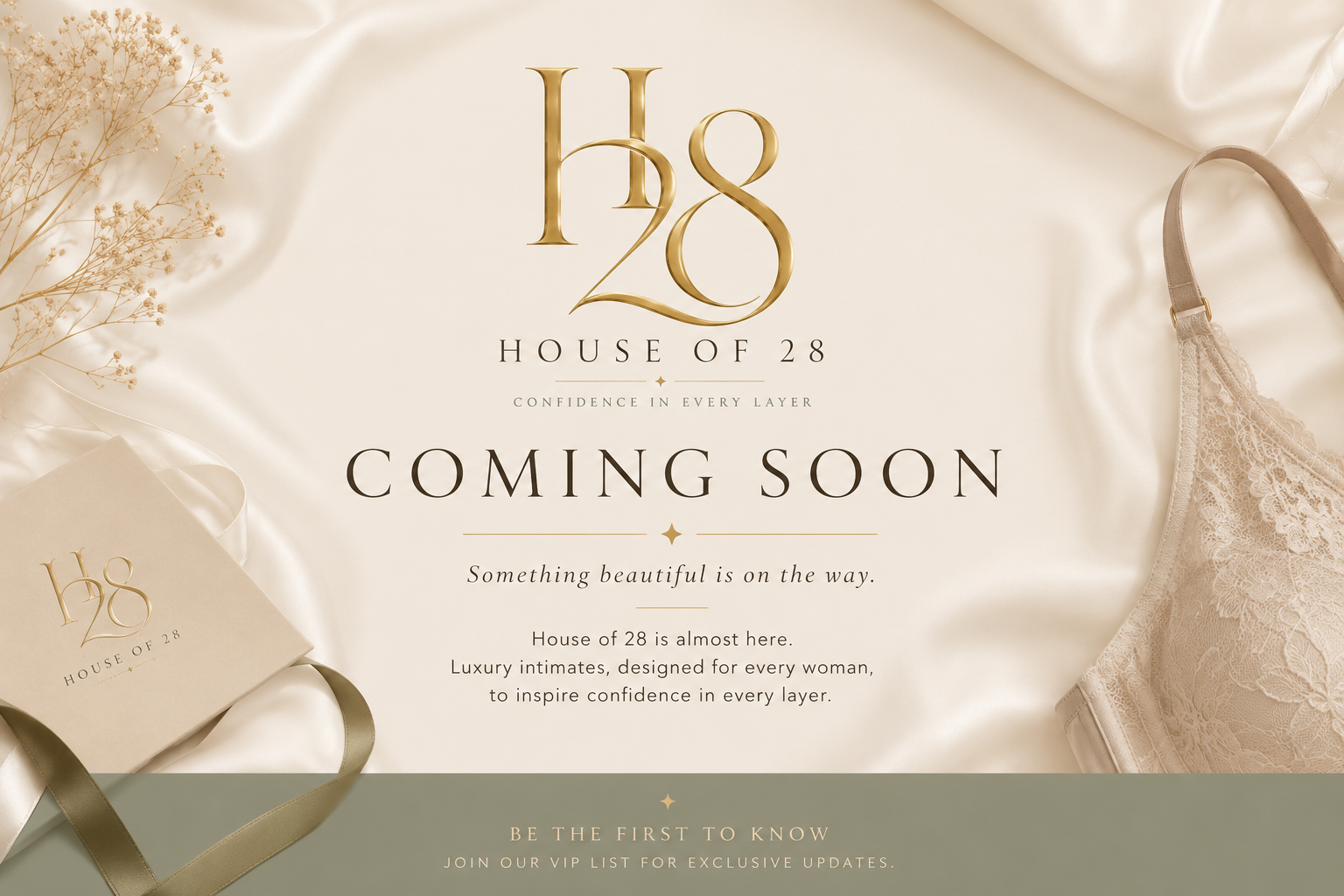 House of 28 Coming Soon
